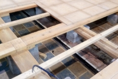 1 Remove temporary floor