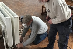 10 Move radiators