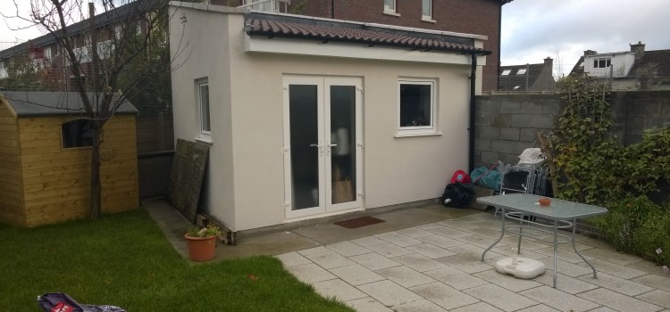 Extension & Bespoke Garden Shed